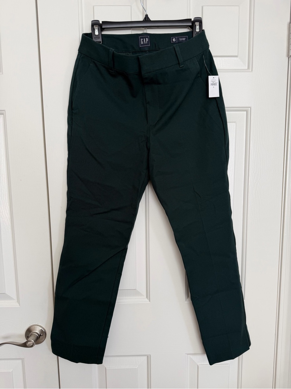 NWT GAP Women’s 6 Teal Green Chinos